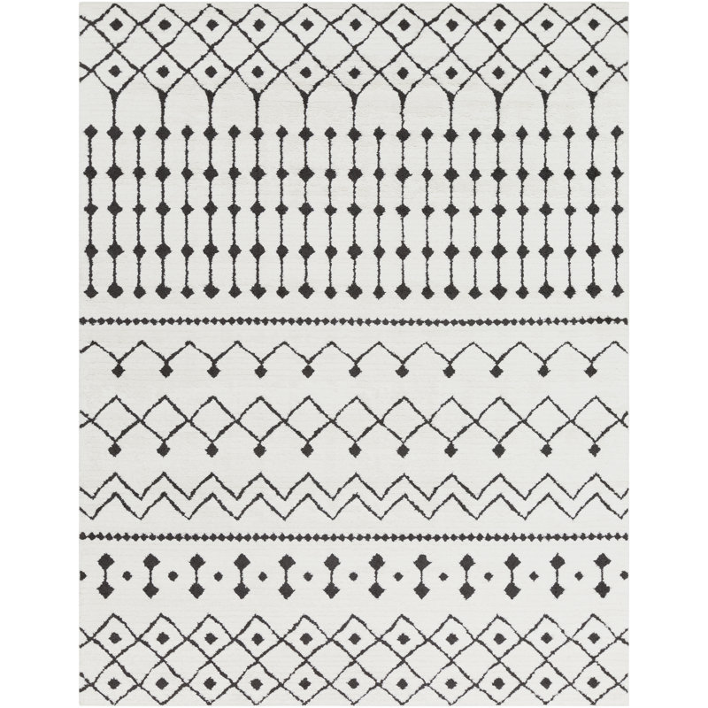 Junious Geometric Indoor Rug, Rectangle 7'10" x 10'3"