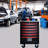 6 Drawers Metal Rolling Tool Cart - Black&Red For Garage, Workshop, Warehouse Storage With 6 Convenient Movement-1323881084