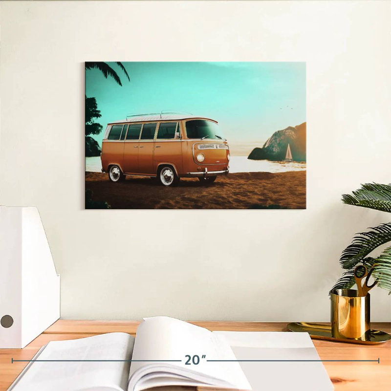 Voiture rétro Mehar Beach, H 8 po x l 12 po