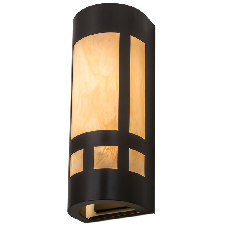 Sutter Steel Wall Light, Timeless Bronze