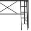 Lit mezzanine simple en acier Anastasius par Isabelle & Max ™-1758367342