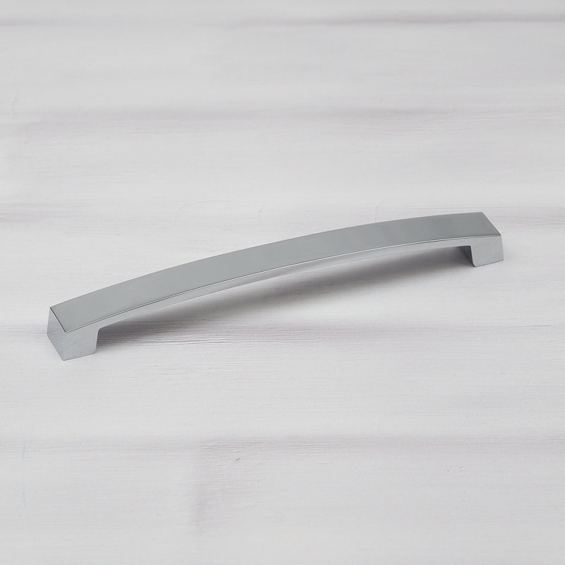 160mm Polished Chrome Bow D-Bar Handle