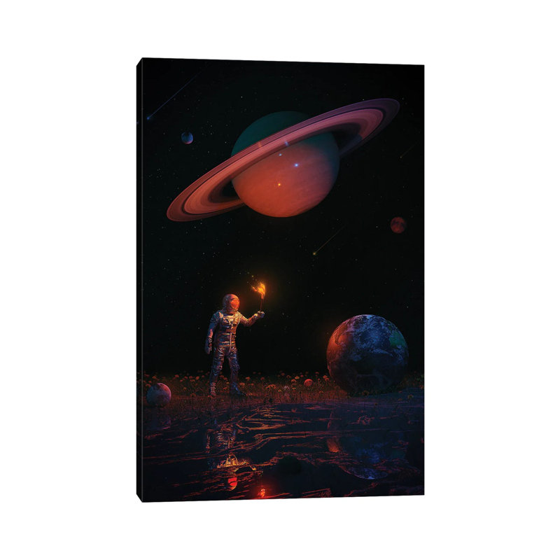 Let There Be Light by Nicebleed - Print on Canvas, Wrapped Canvas, 45.72cm H x 30.48cm W x 1.91cm D