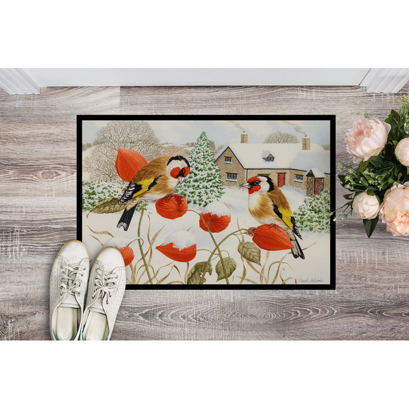 Non-Slip Outdoor Doormat, 1'6" x 2'3"