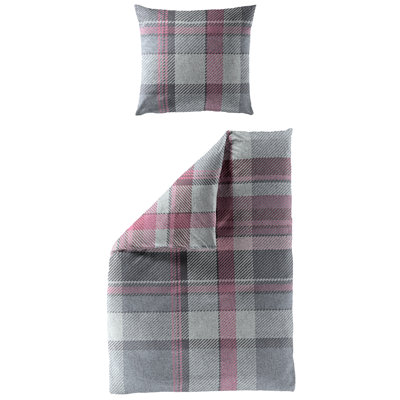 Bierbaum 4046 Cotton Duvet Cover Set with Pillow Shams