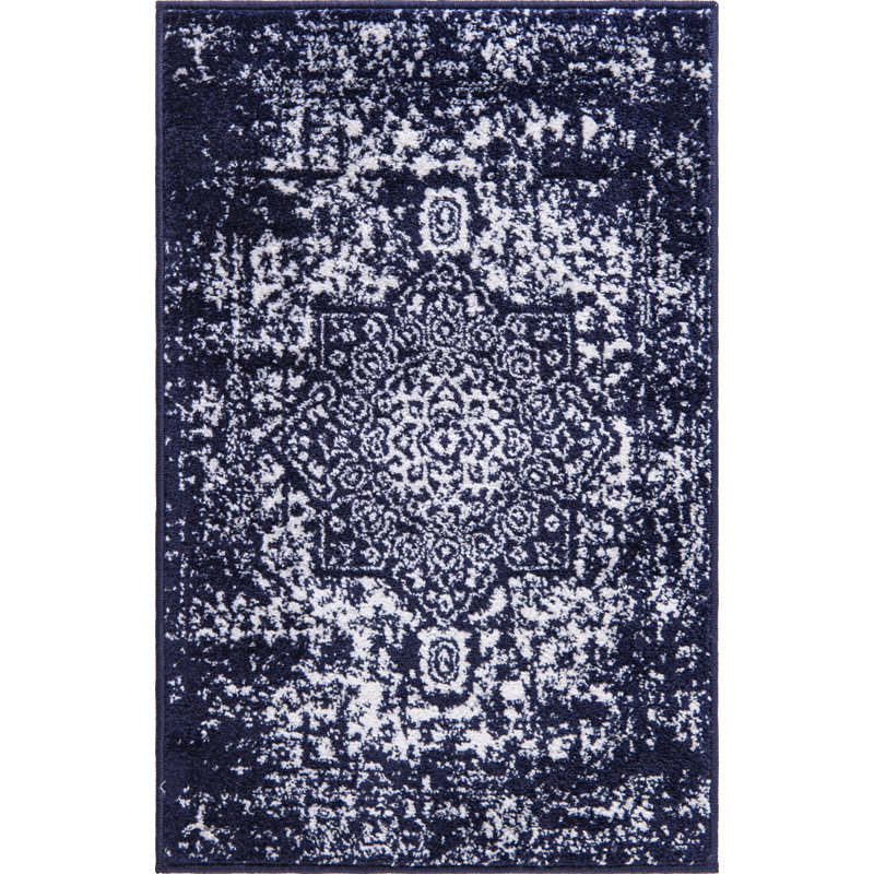 Oriental Area Rug, Rectangle 61 x 91cm