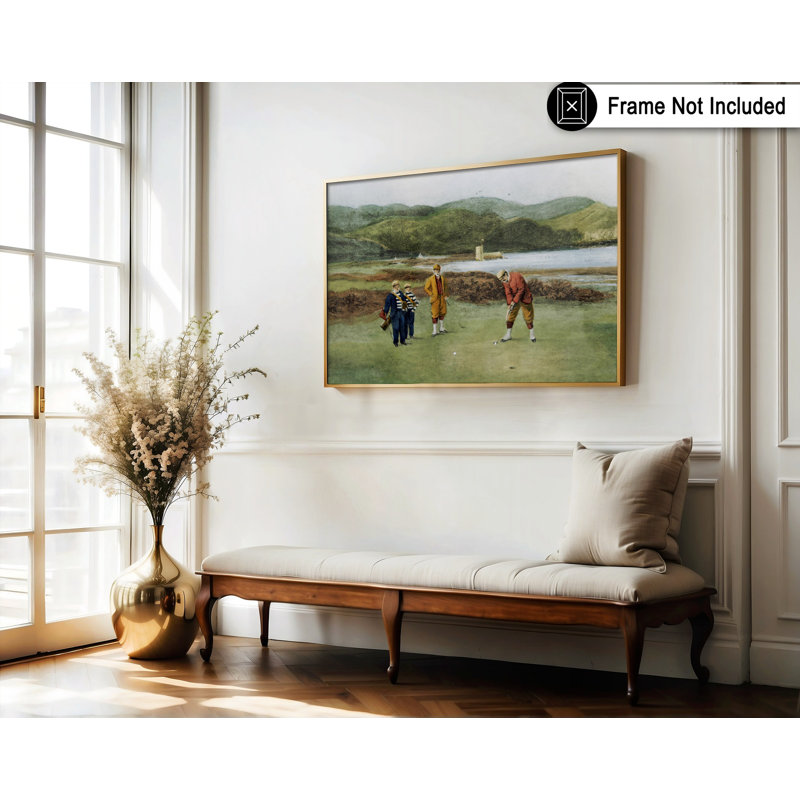 Le green, Unframed, Poster, 12"H x 16"W