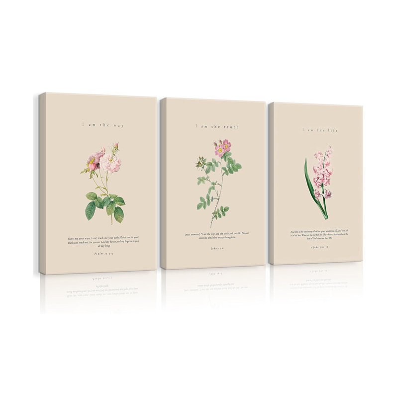 3 Piece Wrapped Canvas Print