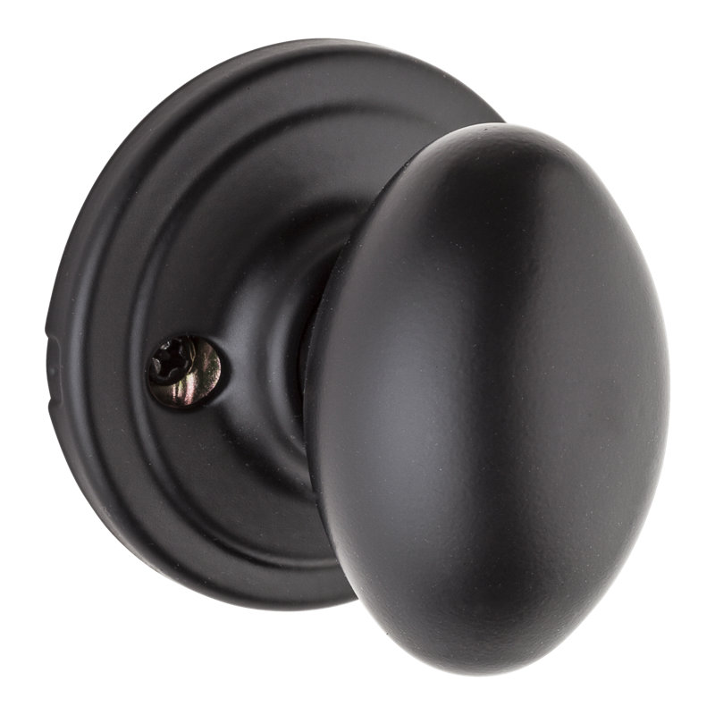 Lisbon 2.4375 Diameter Oval, Matte Black
