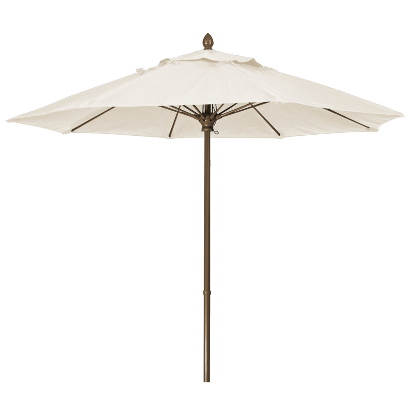 Parasol de marché 7,5 pi Prestige, Bronze champagne, Sunbrella® naturel