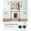 165cm Rolling Clothing Rack