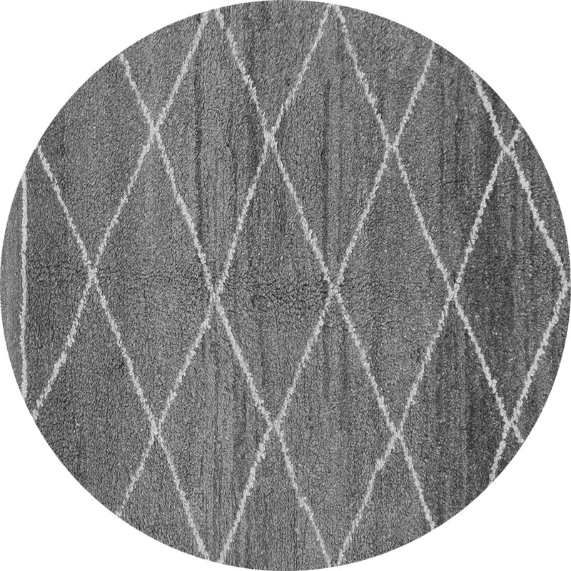 Cevriye Geometric Indoor Rug, Round 4'