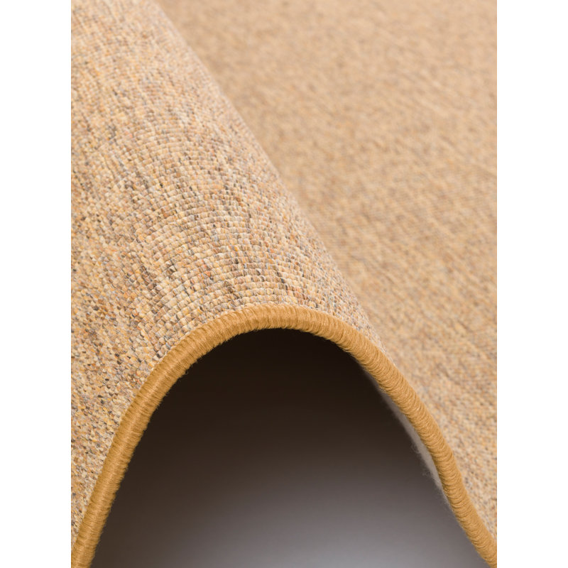 Eoff Solid Colour Hand Woven Area Rug, Runner 80 x 240cm
