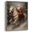 Art de Noël, série 2, impression encadrée en bois massif XMAI81787-1996665738