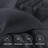 Luxury Grey Microfiber Duvet Cover Set – Hotel-Quality, Ultra-Soft, Durable, Lightweight Bedding With Matching Pillowcases-121504656-121103707