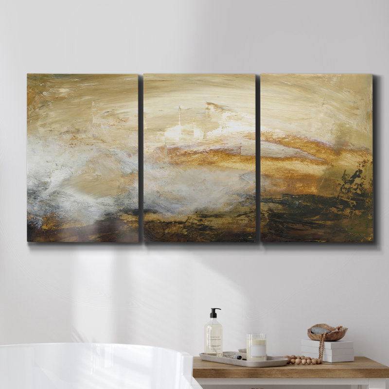 Daylight Paris I, reproduction sur toile 3 pièces, H 36 po x l 72 po x P 2 po