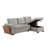 Upholstered L-Shaped Sectional Reversible-88672495