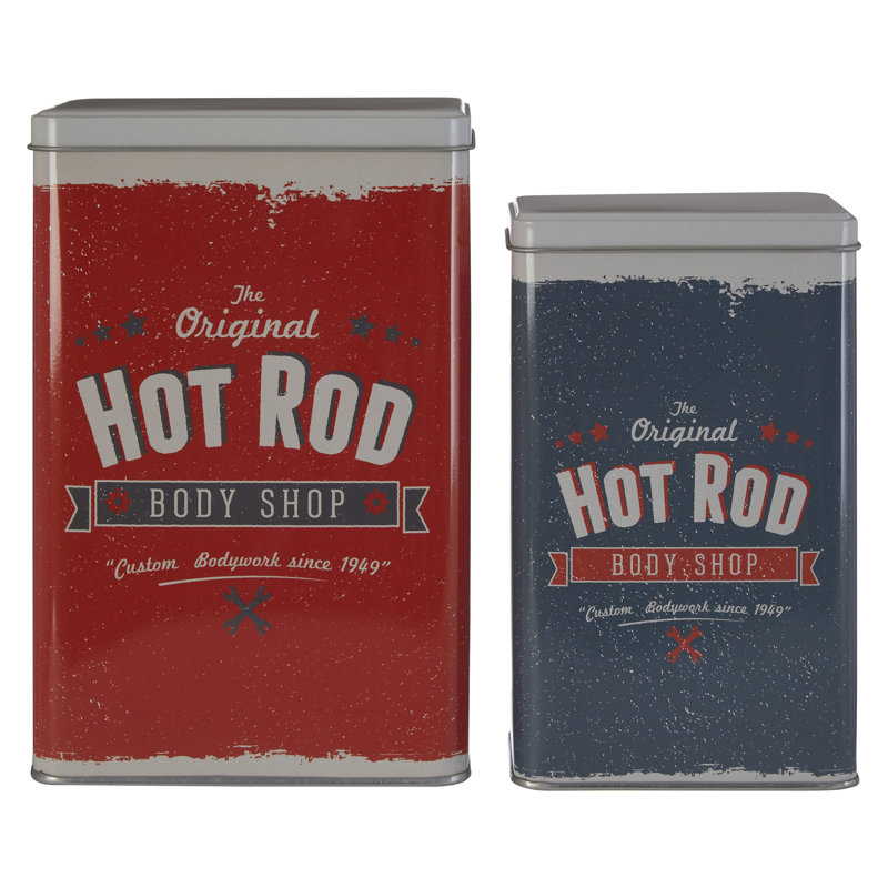 Metal Canister - Set of 2