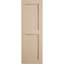Rustic Two Equal Panel Flat Panel Faux Wood Shutters (Per Pair)-88967920-88966956-88966957
