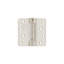 Deltana DSH4R414 4" x 4" x 1/4" Spring Hinge, UL Listed in Polished Nickel