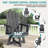 Hdpe Outdoor Swivel Dining Chair Gray Hdpe Frame Swivel Dining Chair With Cloud Backrest-95132515