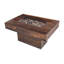 Pedestal Coffee Table with Storage