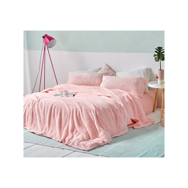 Other Items Coma Inducer Fleece Sheet Set, Rose Quartz, King Sheet Set with 2 Pillowcases