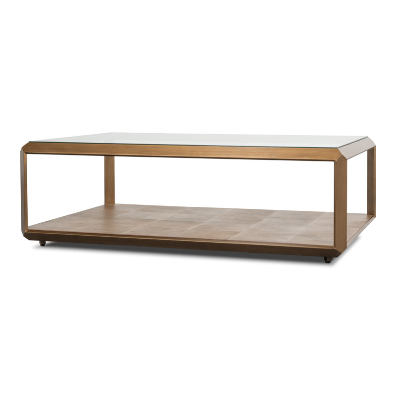 Gilbert Glass Top Single Coffee Table