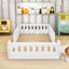  Lit plateforme simple en bois avec garde-corps Kalah-2066967515