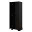 Armoire de rangement à 2 portes pour salle de bain, bureau, tablettes réglables, panneau de fibres à densité moyenne imperméable, conception anti-basculement, assemblage facile-291921821