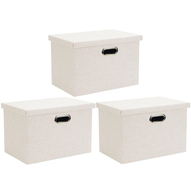 Ebern Designs Fabric Decorative Bin