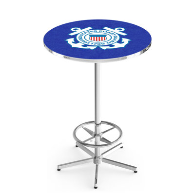 Round Metal Base Dining Table