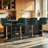 Upholstered Adjustable Height Counter Stool-907616369