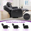 Ensemble de salon inclinable électrique en cuir 2 pièces Madeira-1894629256