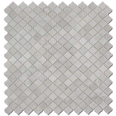Arabesque 12" x 12" Marble Mosaic Wall & Floor Tile