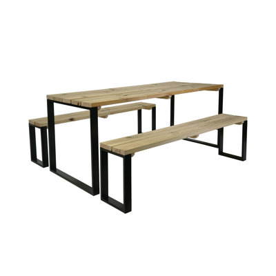 Kootenai 4 - Person Patio Dining Set with Rectangular Table