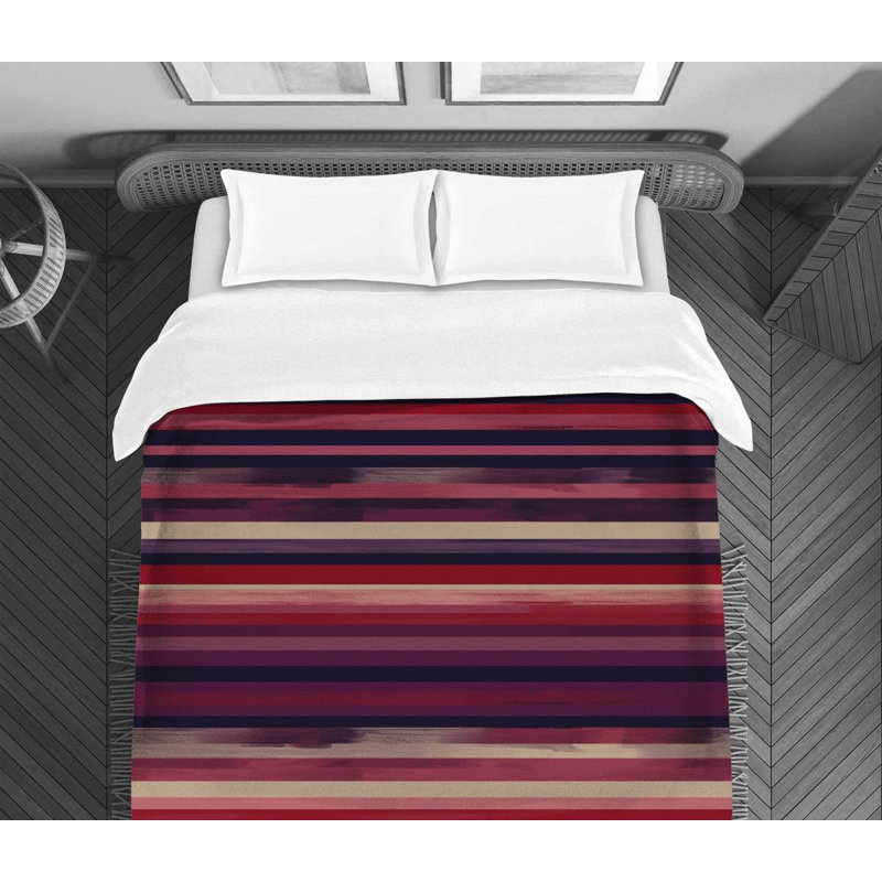 Horizontal Stripe Comforter