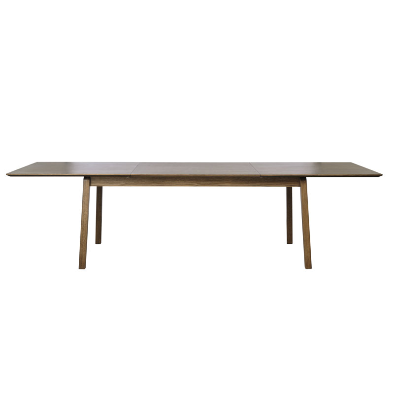 Bodiam Oak Dining Table, Smoked, 75cm H x 95cm W x 190cm L