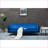 Sofas, Modern Navy Blue Velvet Sofa Bed for Small Spaces | Solid Wood+MDF | Navy Blue