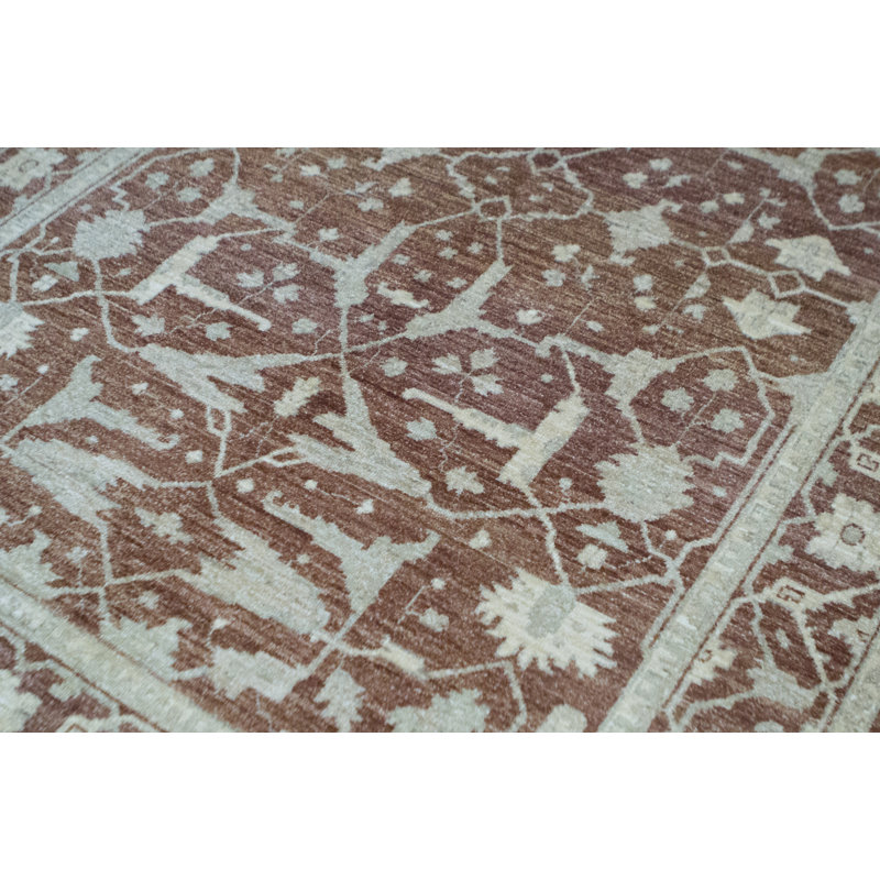 Tapis rouille de haute qualité noué à la main Sultanabad