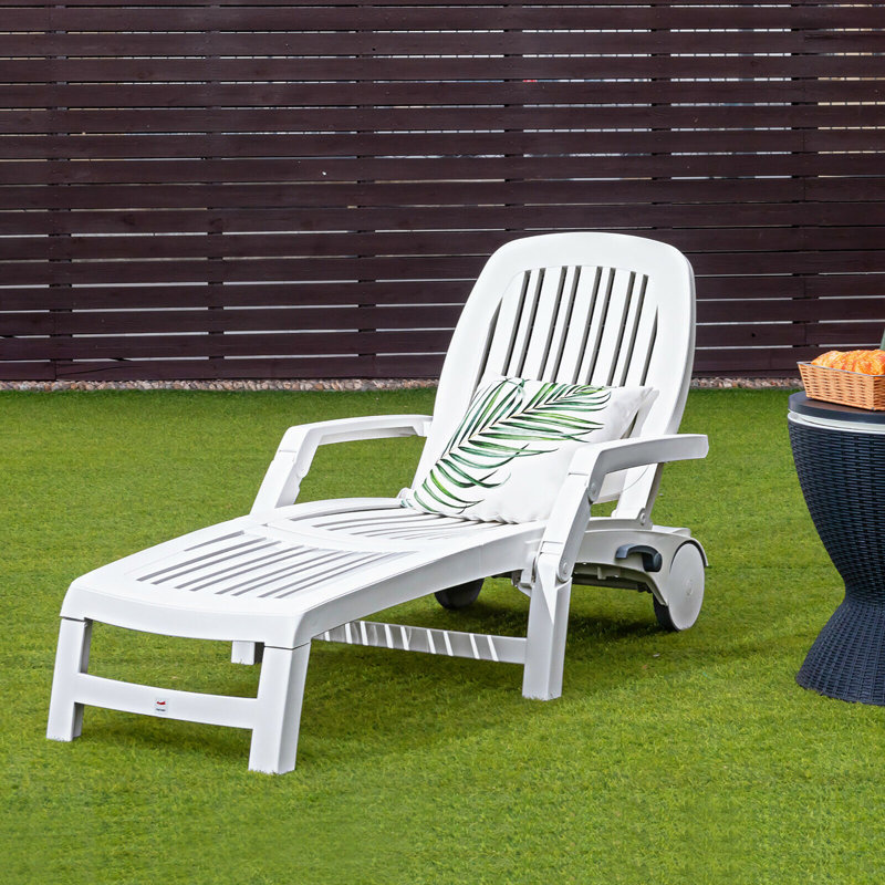 Authar Outdoor Chaise Lounge