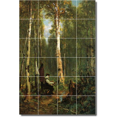 Carreau de peinture murale 32 po x 48 po 8 po x 8 po