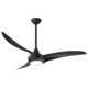 52" Wave 3 - Blade LED Propeller Ceiling Fan with Remote Control and Light Kit Included
