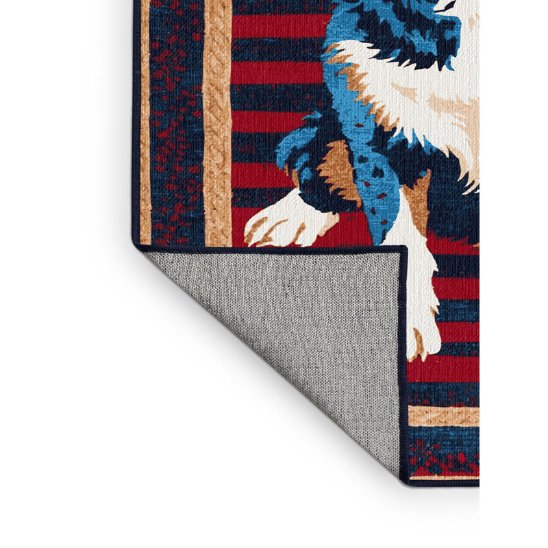  Tapis lavable pour chien australien, Rectangle de 5 pi x 8 pi