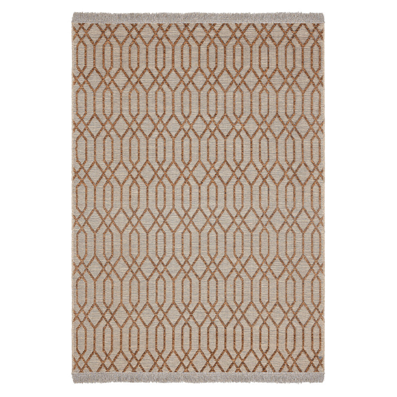 Stanuta Geometric Indoor Rug, Rectangle 5'3" x 7'7"