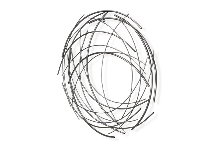 Contemporary Abstract Round Wall Décor