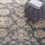 Tapis oriental en laine noué à la main beige / gris clair Saxis-725661567