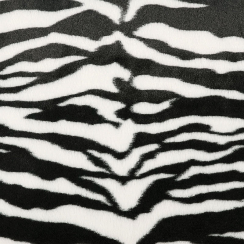 Getti Square Pillow Cover & Insert, Zebra, Square 24"