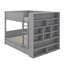 Lit superposé avec tiroirs et armoire-729956122-729956123