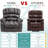 Anastasie Upholstered Heated Massage Chair-477425360